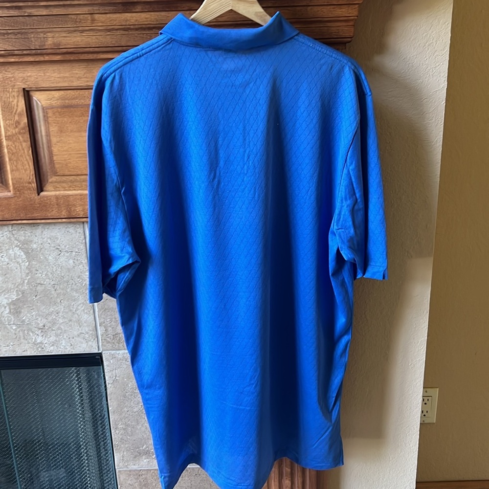 Polo blue golf shirt - Picture 2 of 4
